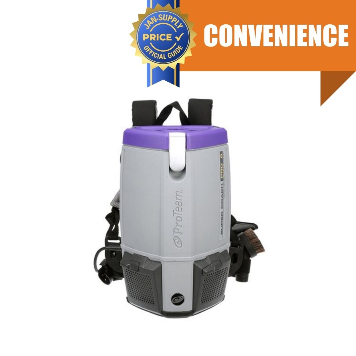 ProTeam Super Coach Pro 6qt Backpack Vacuum