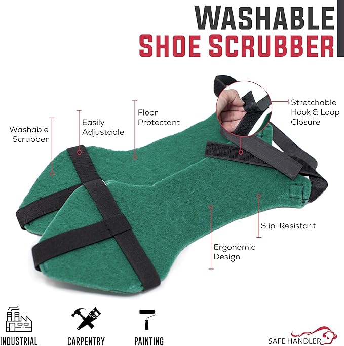 Washable Shoe Scrubber for Floor Cleaning