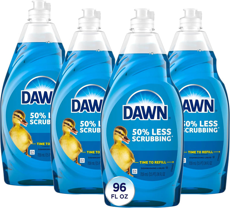 Dawn Ultra Dish Soap, Original, 4x24 Fl Oz Bundle