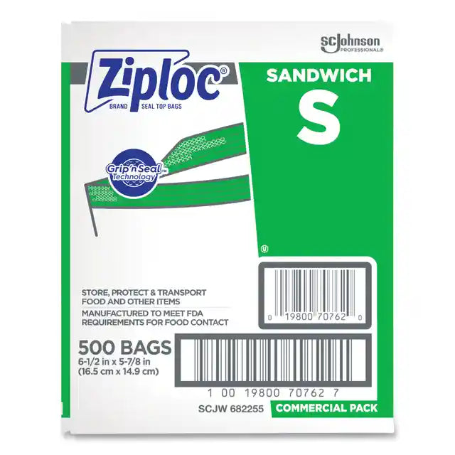 Ziploc Double Zipper Sandwich Bags