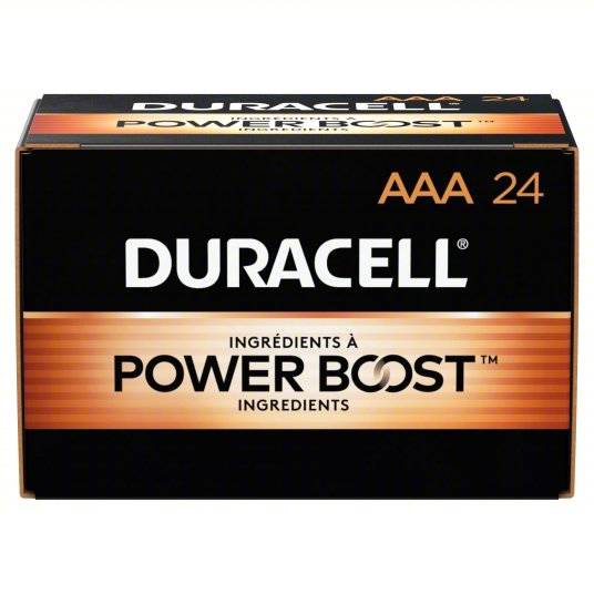Duracell Coppertop AAA Alkaline Battery, 24/Pack