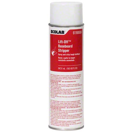 Ecolab® Lift-Off™ Baseboard Stripper - 18.5 oz. Aerosol