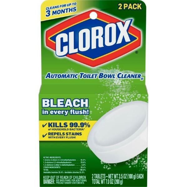 CLOROX AUTO BOWL CLEANER 2-PACK 3.5OZ 6/CS