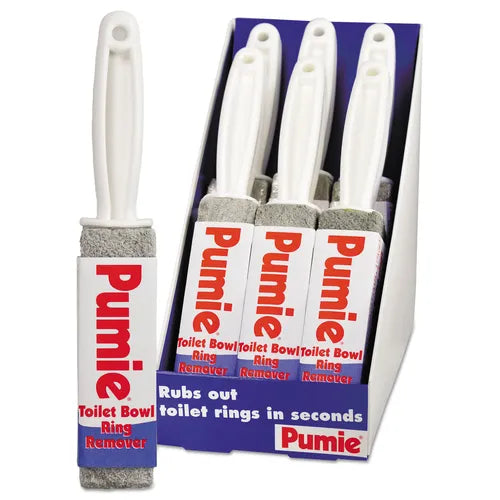 Toilet Bowl Ring Remover with Handle Pumice Stone