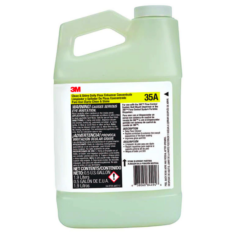 3M Clean & Shine Daily Floor Enhancer Cleaner Concentrate