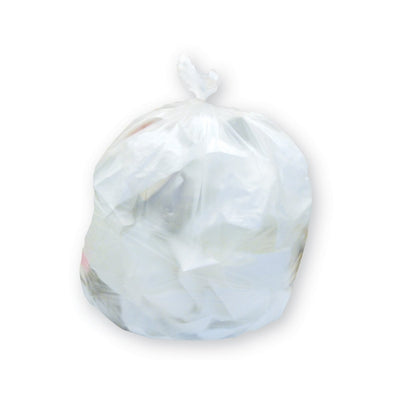 4 Gallon Industrial Trash Bag, 17 x 17, Low Density, 0.35 mil