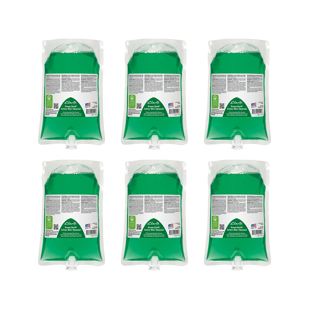 Betco Green Earth Lotion Hand Soap Refill for Manual Dispenser, Citrus, 1L., 6/Carton