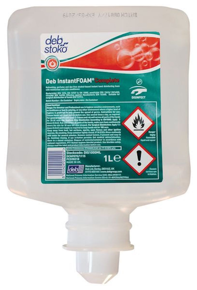 Deb InstantFOAM Complete 1L - 6 per Case