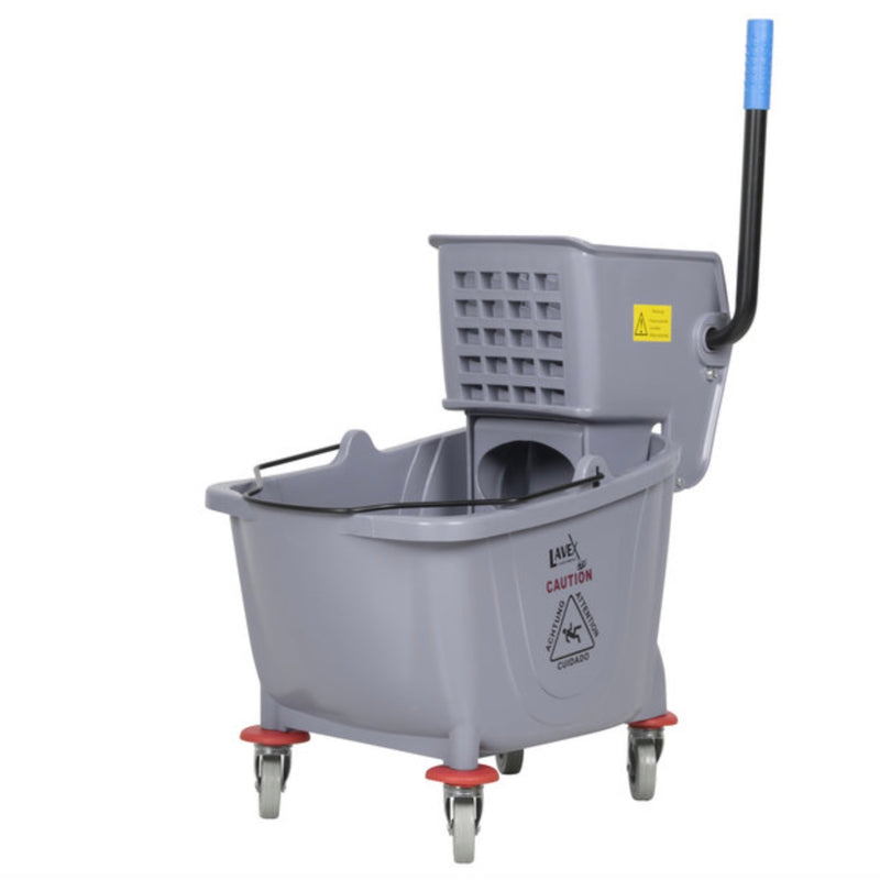 M-Fiber Mop Bucket with Down Press Wringer