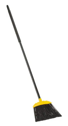Rubbermaid Angled Broom, Black