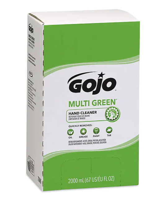 GOJO PRO Multi Green Hand Cleaner Refill, Citrus, 67 oz., 4/Carton