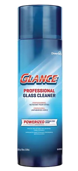 Glance® Powerized Professional Glass Cleaner, Aerosol, 19 Oz