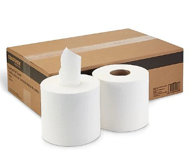 Coastwide Professional™ Centerpull Paper Towel, 2-Ply, White, 660 Sheets/Roll, 6 Rolls/Carton