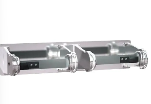 ASI® Double Toilet Tissue Holder, Surface Mounted, Chrome, 2 3/4