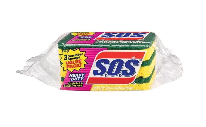S.O.S Heavy Duty Scrubber Sponge, 24 Count
