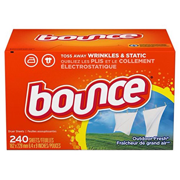 Bounce Outdoor Fresh Fabric Softener Dyrer Sheets, 240 Count