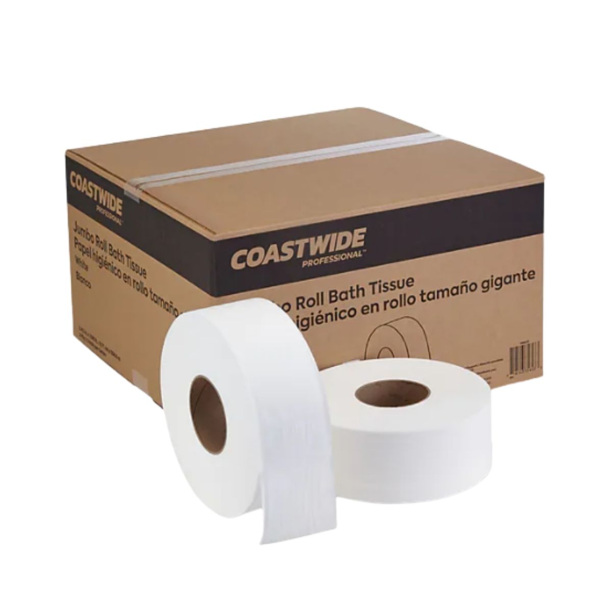 Bathroom Tissue 2 ply in Rolls x24 - Toilet paper