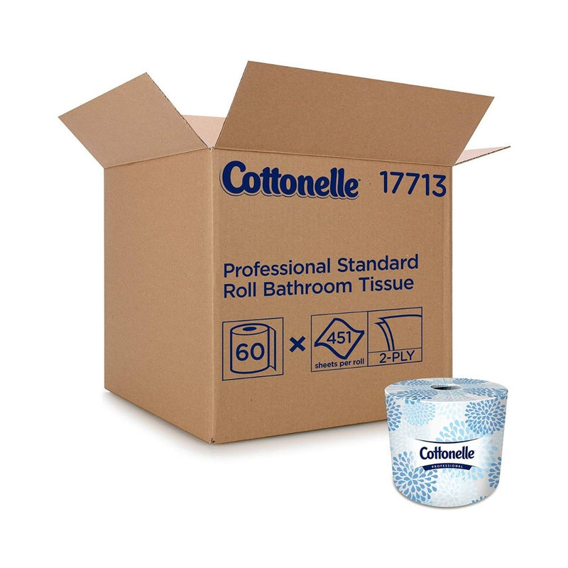 Cottonelle Standard Toilet Paper, 2-Ply, 60 Rolls/Case