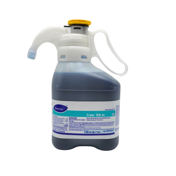 Crew NA SC Non-Acid Bowl & Bathroom Restroom Cleaner for Diversey SmartDose, Floral Scent, 47.3oz.