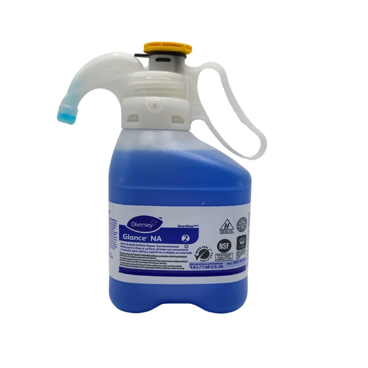 Glance NA 2 Multipurpose Cleaner for Diversey SmartDose, 47.3oz.