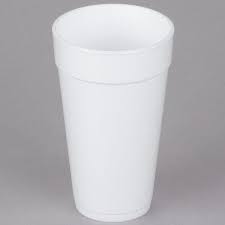 20 oz. Dart Styrofoam Cups 500/Case