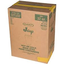 Dart J Cup Hot/Cold Cups, 20 Oz., 500/Carton