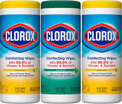 Clorox Disinfecting Wipes Value Pack, 75 Wipes/Container, 3/Pk