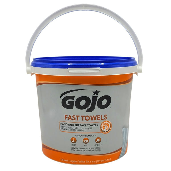 GOJO Fast Towels | Shop Towels | 130 Count Bucket