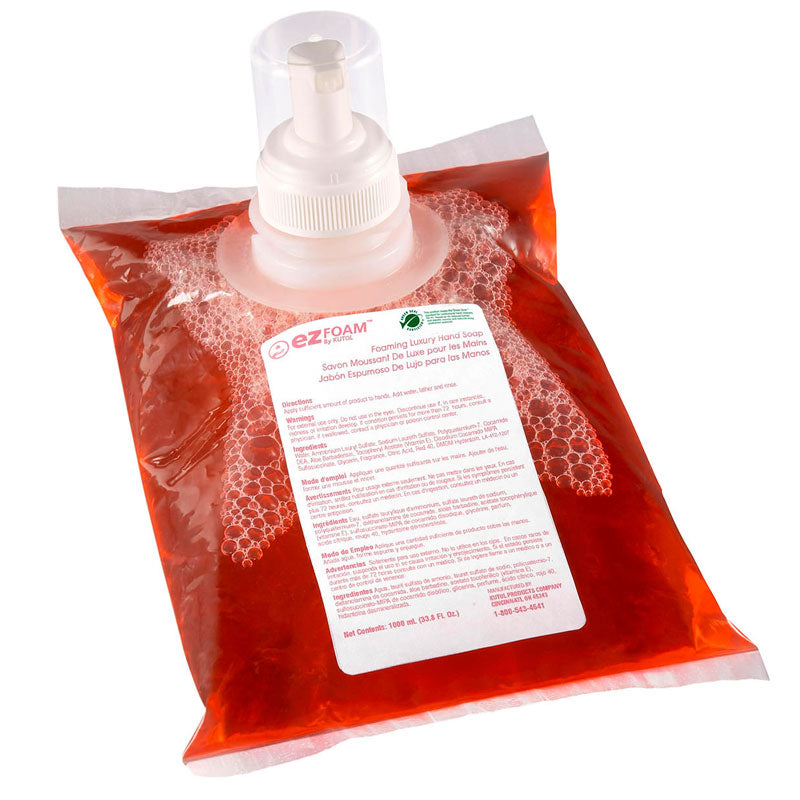 Kutol Foaming Luxury Hand Soap - Case of 6 - 1,000ML