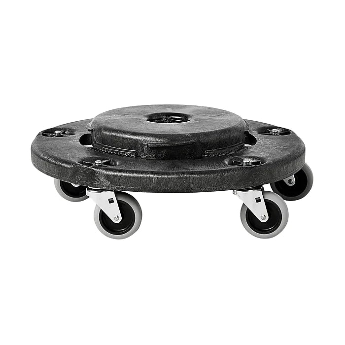 Rubbermaid Round Dolly, Black