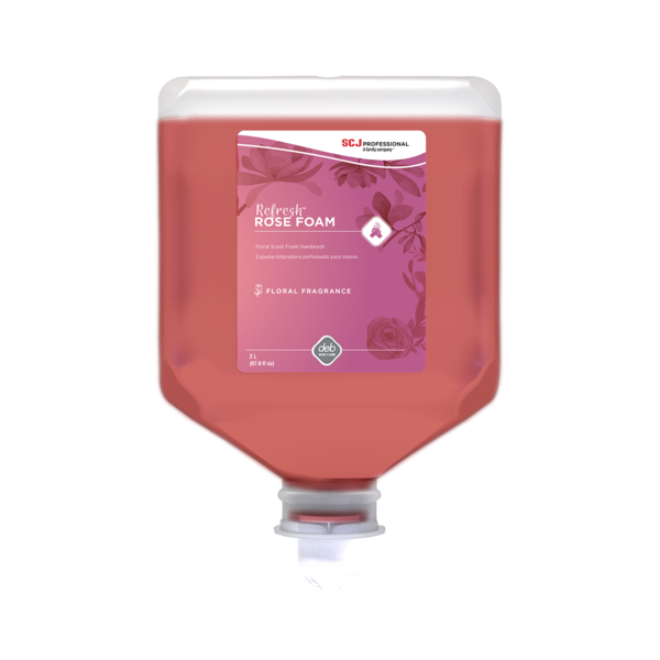 Refresh Rose Foam Hand Wash 6-1L/Case