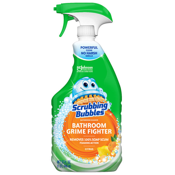 Scrubbing Bubbles Disinfecting Bathroom Cleaner 32oz 8/Case