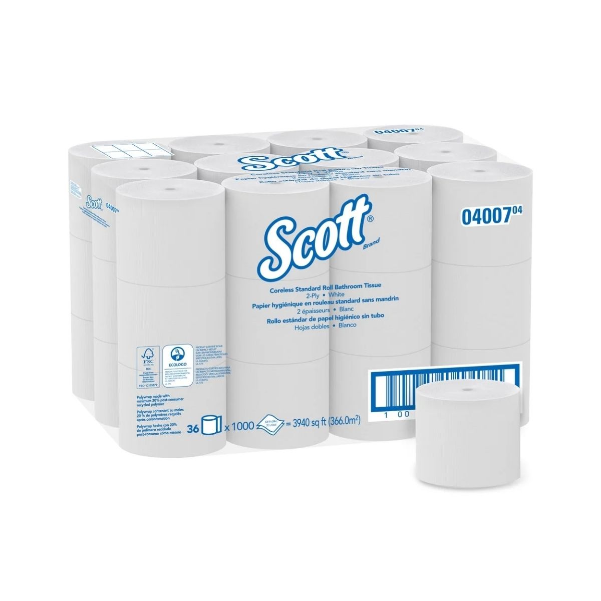 Scott Coreless Bath Tissue | 36 Rolls