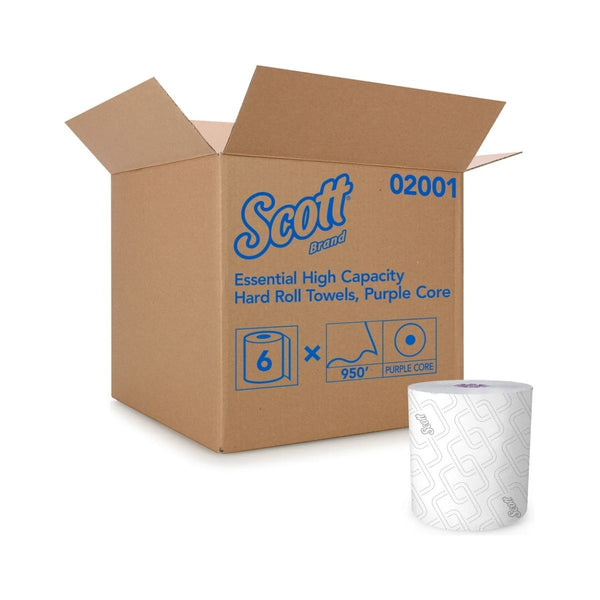 Scott Paper Towel Roll | 6 Rolls | 8" x 950 ft