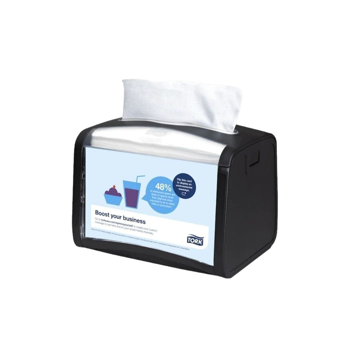 Tork XpressnapÂ® Tabletop Dispenser (Black)