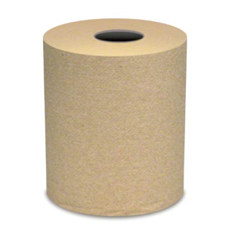 Von Drehle Base Line Roll Towel, Natural, 800' (6 per case)